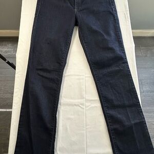 Calvin Klein Dark Blue Women's Straight Leg Jeans